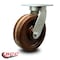 Service Caster 12'' Extra Heavy Duty High Temp Phenolic Wheel Swivel Top Plate Caster CRAN-SCC-KP92S1230-PHRHT - alternate 3